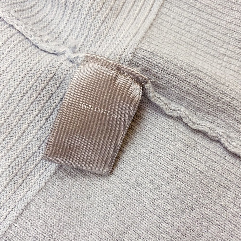 Marled Ribbed Open Front Cardigan - Picture 4 of 4